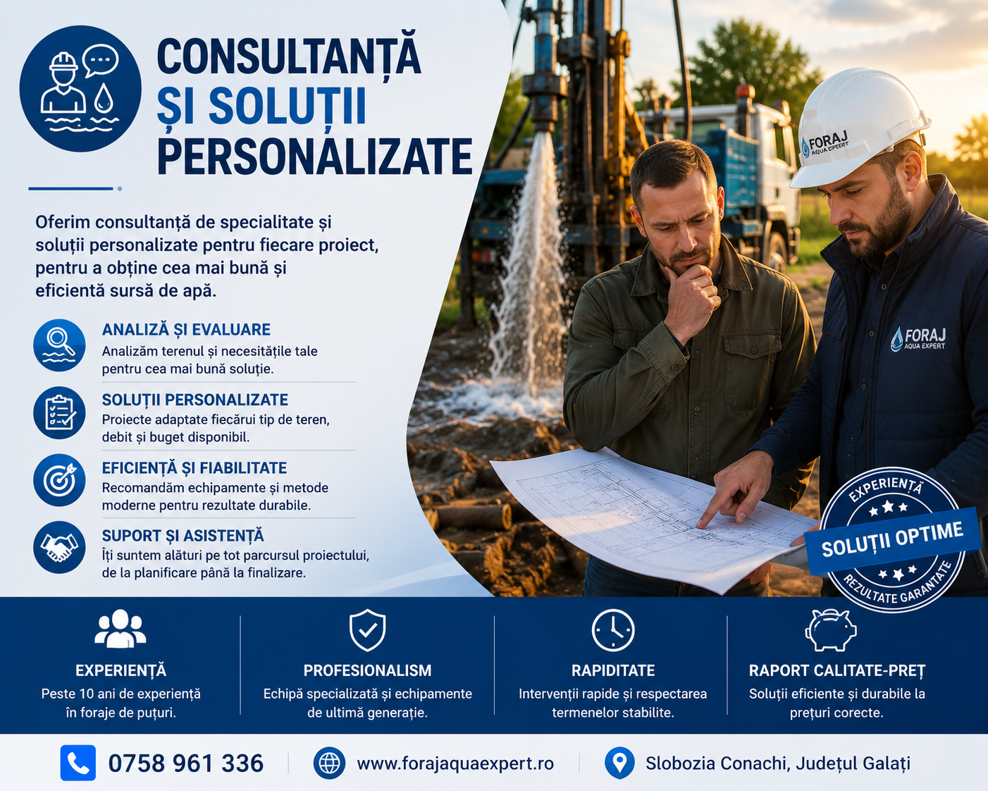 consultanță și soluții personalizate