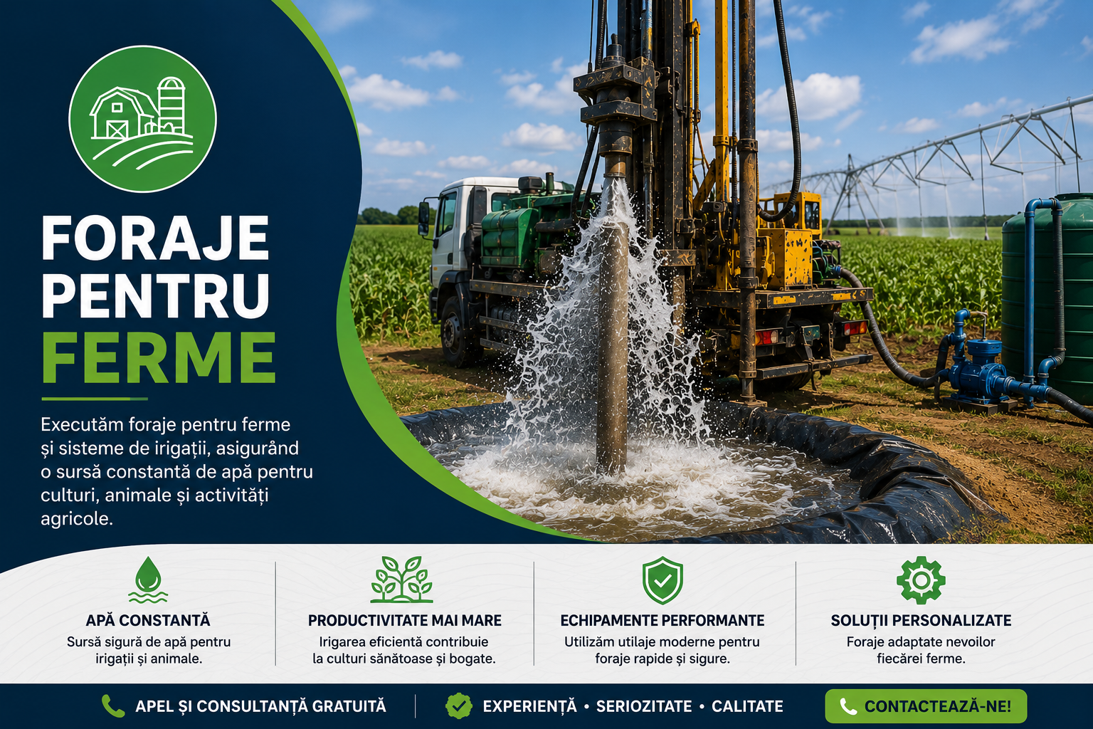 foraje pentru ferme